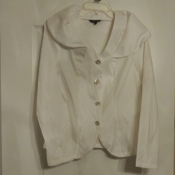 Samuel Dong Collared Button Down Top M - Picture 1 of 7